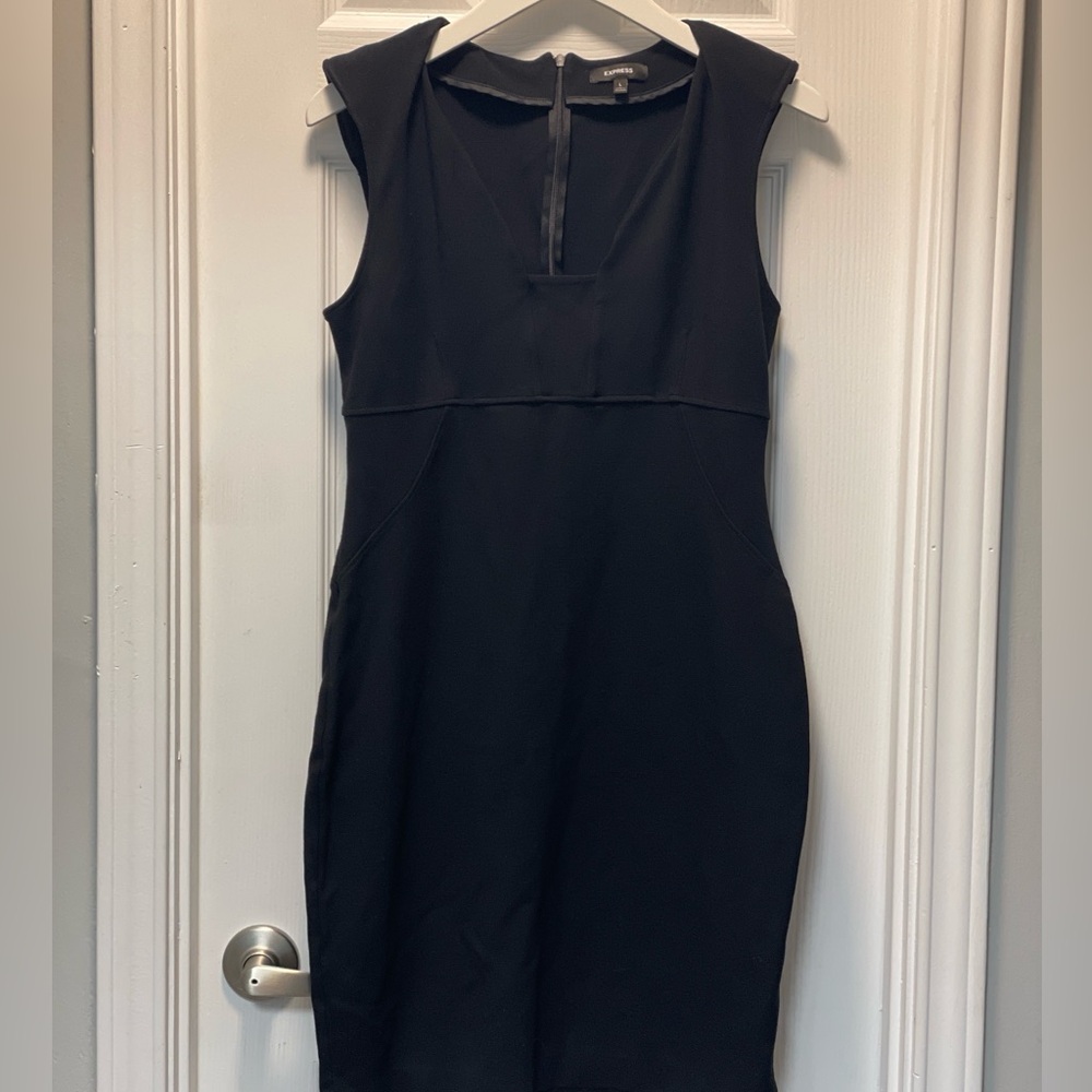 Express Black Mini Dress